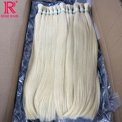 Hair Bulk No Weft Straight Virgin Hair Extensions Braiding Hair Weaving Human - Image 2 of 4