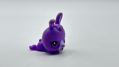 Lps Bunny Rabbit Littlest Pet Shop Momma Baby Mom Mommy Purple 3592 Purple Mini - Picture 2 of 3