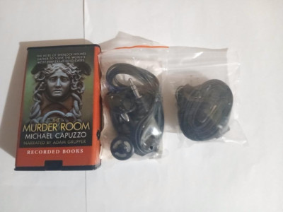 THE MURDER ROOM by MICHAEL CAPUZZO - RECORDED BOOK- HEIRS OF SHERLOCK HOLMES