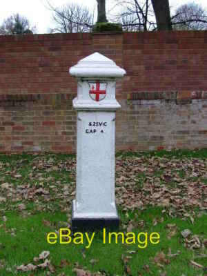Foto 6x4 Kohlepost 39, Harper Lane, Harperbury Broad Colney einer von einer Nummer c2005