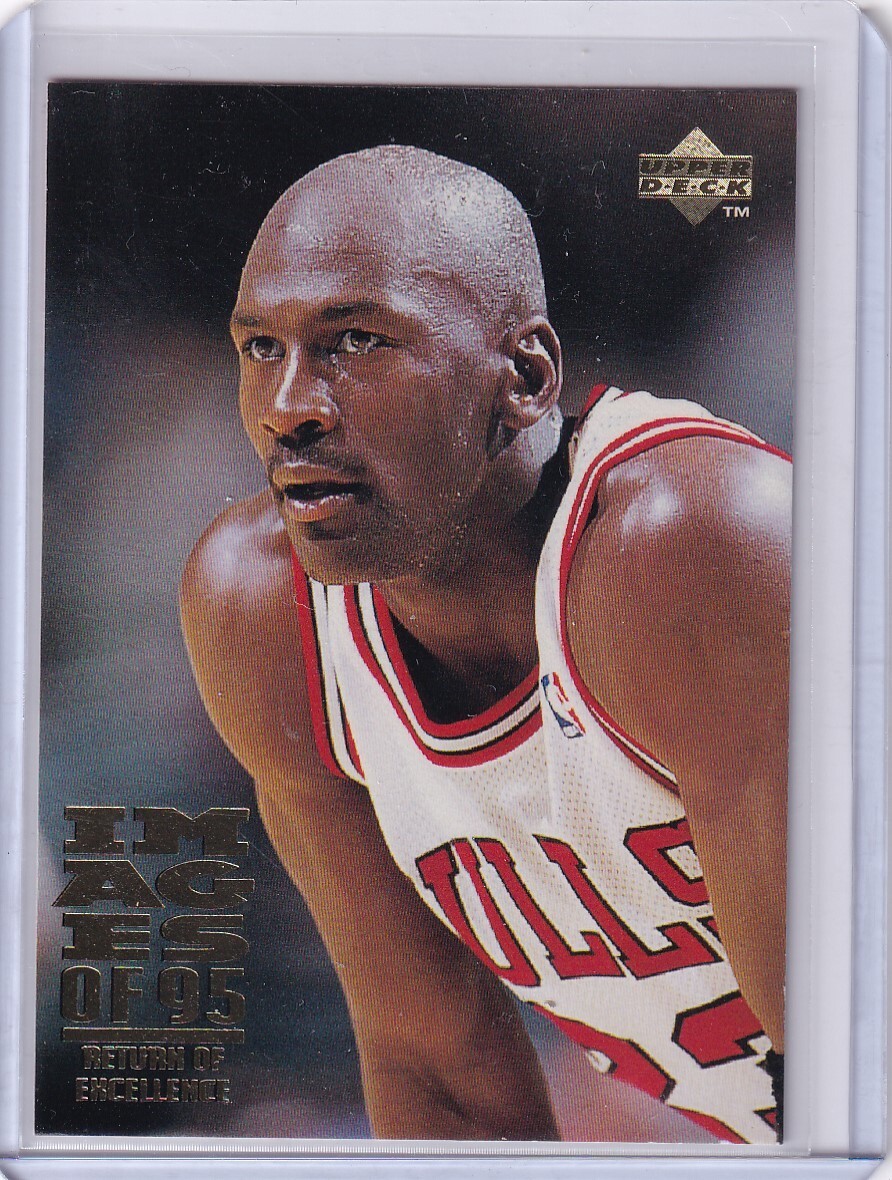1995 Upper Deck Michael Jordan #335 Images of 95 Return of Excellence Bulls