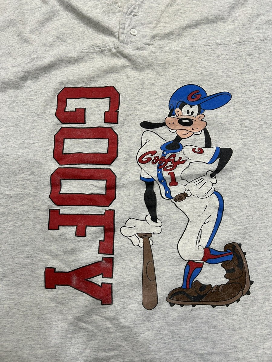 Disney Store Vintage Goofy Baseball Shirt Single Stitch USA | eBay