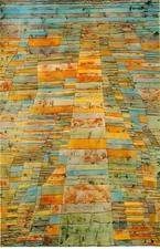 " Highway and byways, 1929 "     Canvas Wall Art Picture Print