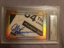 2017 Leaf Executive Collection Joe Frazier & Alex Hannum Auto 1/1