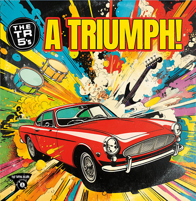 The TR5's A Triumph brand new CD Rockabilly Rock 'N' Roll