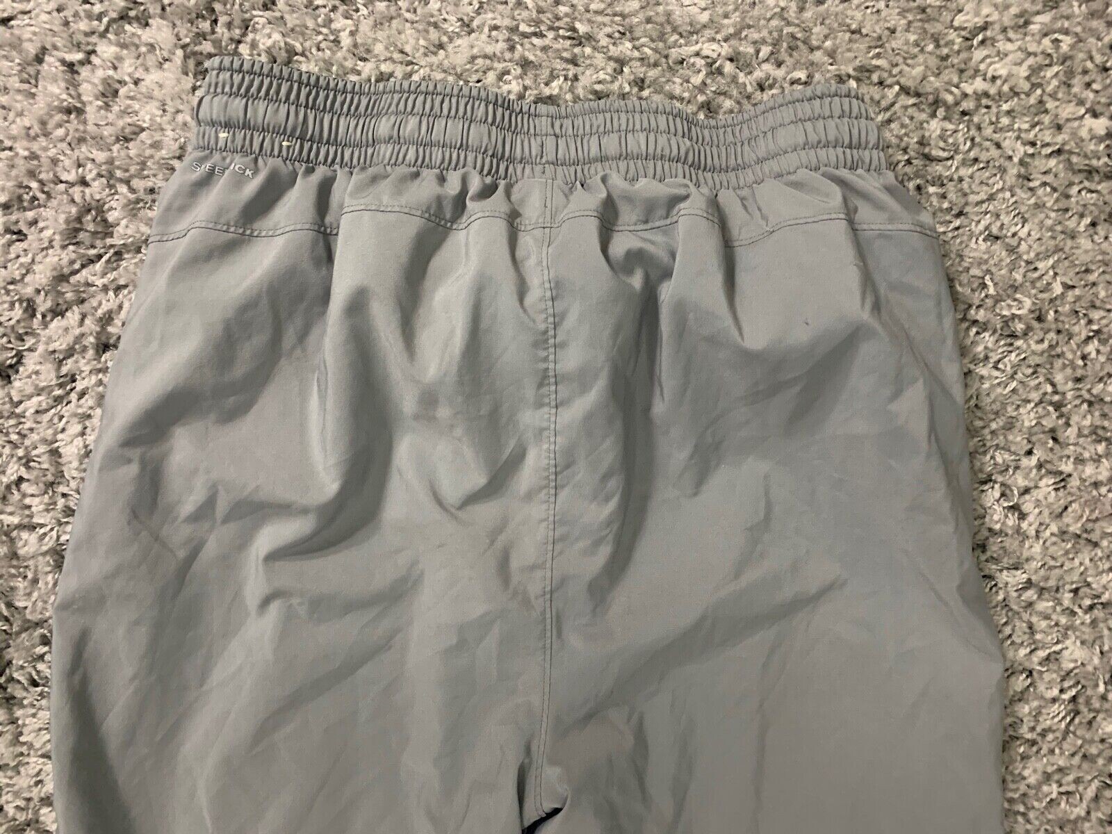 Reebok Sweat Pants Adult XL Gray & White Logo Joggers Track  Active Wear thumbnail 4