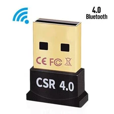 Wireless Bluetooth USB 4.0 CSR Dongle Adapter Receiver for PC Windows 7 8 10