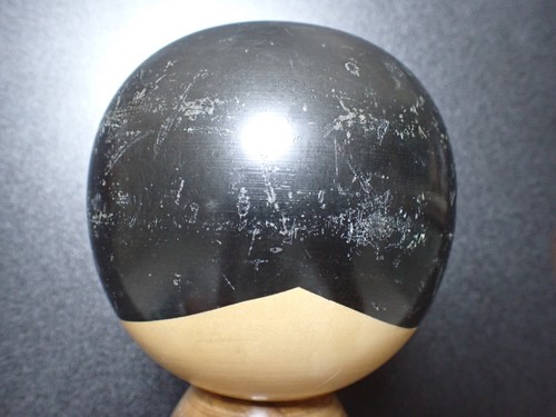 Vintage ca. 35 30 cm 1,3 0,9 kg Masao Watanabe Holz Sosaku Kokeshi Puppe x2 - Bild 21 von 24