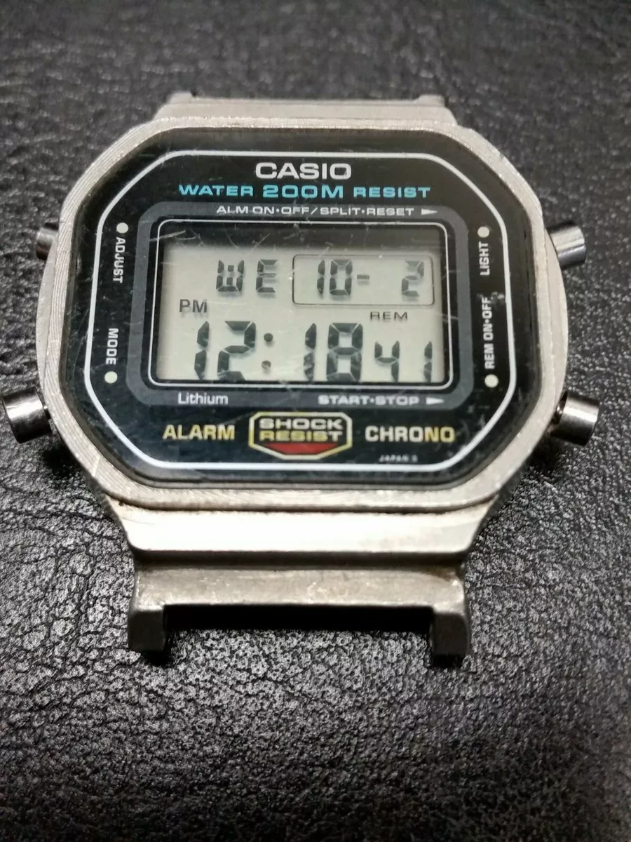 CASIO G-SHOCK DW-5600C-1V 691 Module Model Speed Screw Back Wrist Watch