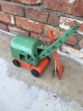 Linclon Construction Toys Mechanical Backhoe For Parts/Reair