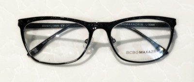 BCBGMAXAZRIA Eyeglasses Frames Carina Black 51-16-130 Made  display picture 1