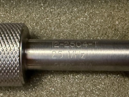 Hitachi 12-2504-T Ultrasonic Immersion Transducer 25MHz .250" Dia 15mm SPH Focus - Picture 8 of 18