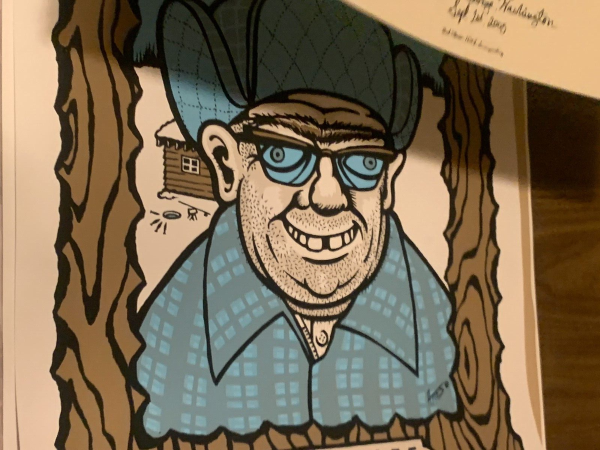 Pearl Jam / Tour 2003 ポスター（ポスターフレーム付） Pearl Jam 2003 Albany Concert Poster – Ames Bros