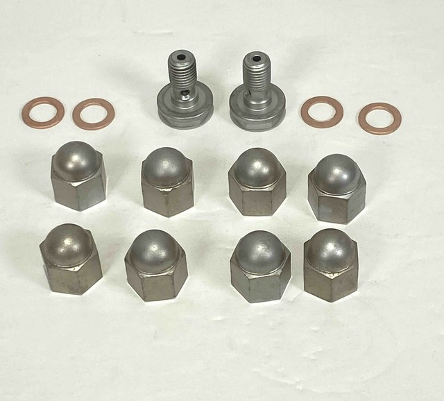 Yamaha TX650 XS650 XS 650 Engine Head Nuts 9017610008 & Banjo Bolts
