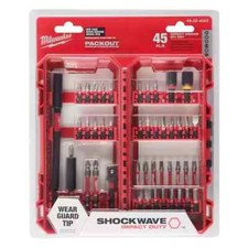 Milwaukee 48-32-4023 SHOCKWAVE Impact Duty Steel Driver Bit Set (45-Piece) New