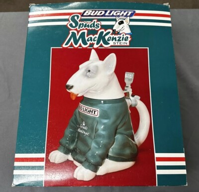 その他 # Spuds Mackenzie Bud Light Spuds MacKenzie Character Stein with C.O.A. in