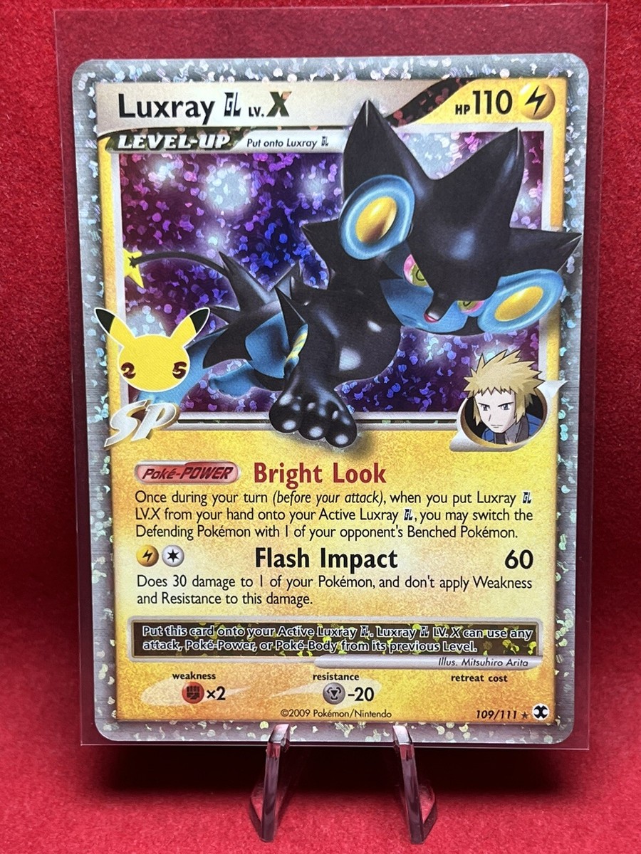 2021 Pokemon Card *Luxray GL Lv.X* 25th Anniversary