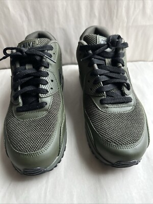 Nike Air Max 90 Essential Cargo Khaki 537384-306 Men's Sz 8 Olive