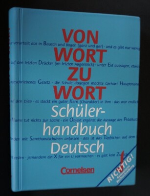 Von Wort zu Wort Schülerhandbuch Deutsch Cornelsen - RAR !!