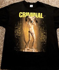 CRIMINAL Dead Soul Tour Camisa Vinilo CD 1997 Sacrificio Cancer Kreator Metalblade
