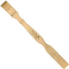 BambooMN 17 Inch Bamboo Wooden Back 1 Unit, 17" Backscratcher Shoehorn