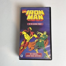 Iron Man To The Second Power Marvel 1997 VHS