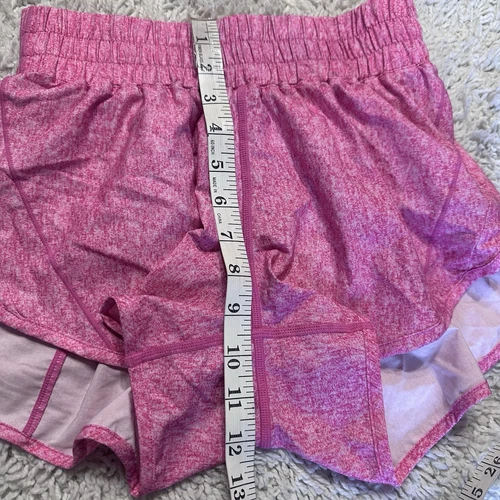 Lululemon Hotty hot shorts size 4 pink color - Picture 5 of 12