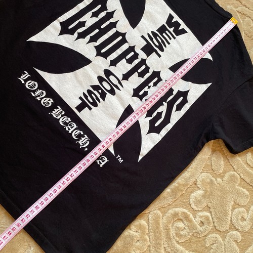West Coast Choppers T Shirt Long Beach Black Big Logo S - Picture 4 of 8