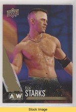 2021 Upper Deck AEW All Elite Wrestling Gold Ricky Starks #26 READ 0ak