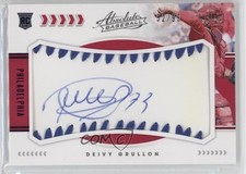 2020 Panini Absolute Blue 52/99 Deivy Grullon #130 Auto 0t1