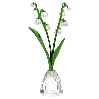 Swarovski Florete 置物 Swarovski Crystal Florere Lily of the Valley Flower Figurine