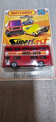 Matchbox Superfast Vintage 70er Jahre Modelle, No-17 The Londoner, Carded