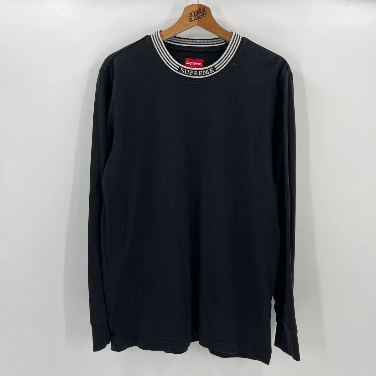 25+ Supreme Long Sleeve Striped T-Shirts for Men for sale