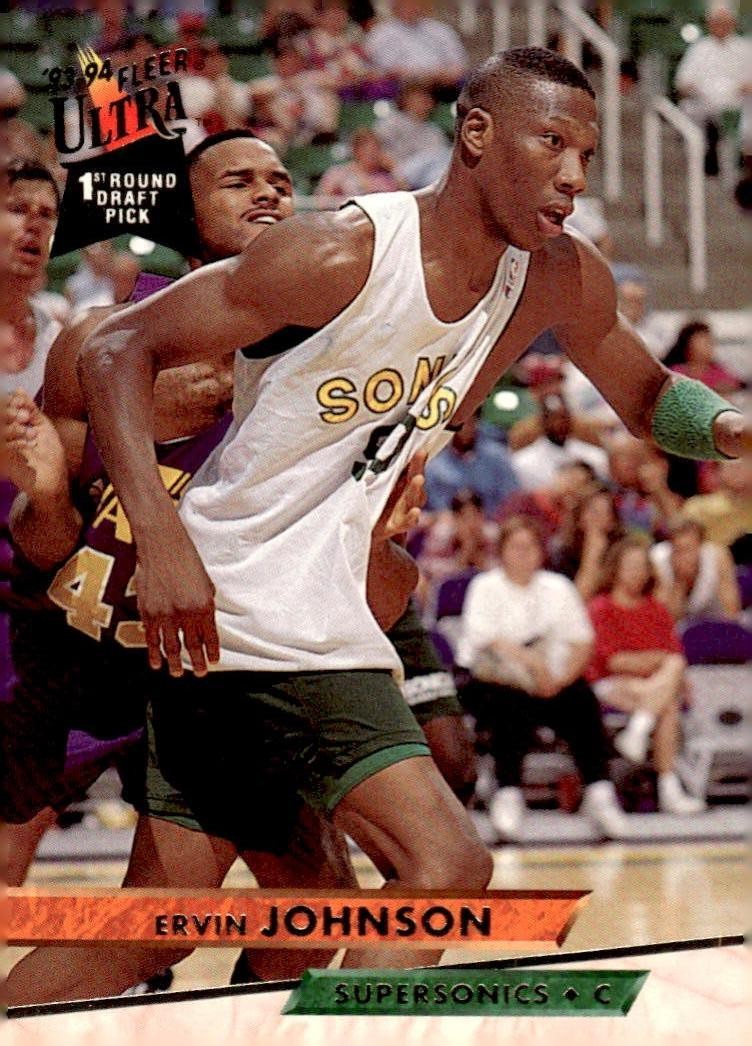 1993-94 Ultra #177 Ervin Johnson