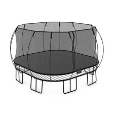 Springfree Trampoline Jumbo Square 13 Ft Trampoline w/ Enclosure