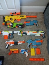 nerf guns lot 8.99 each, msg for bulk discounts 