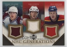 2005-06 Upper Deck Olli Jokinen Saku Koivu Teemu Selanne #T-SKJ HOF 1o1v