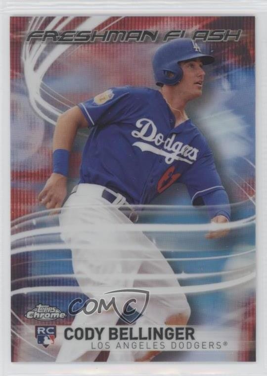 2017 Topps Chrome Freshman Flash Cody Bellinger #5 0pm