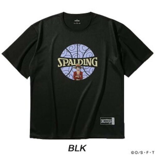 Spalding T-Shirt ONE PIECE Gum-Gum Fruit Ball Print SMT25101P Schwarz Unisex L - Bild 1 von 1