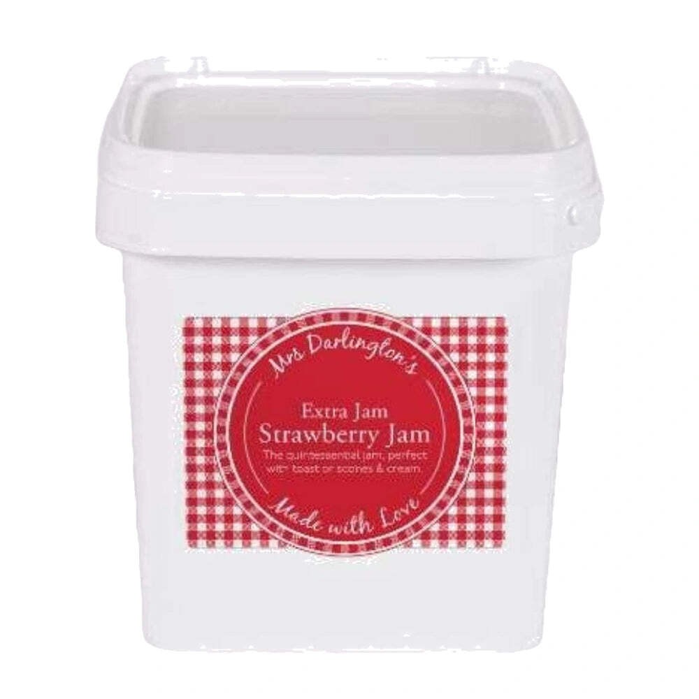 Mrs Darlington's Strawberry Jam 3.4kg Catering Tub Preserve