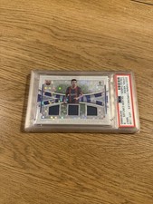 2020 Panini Chronicles Lionel Messi TRIPLE PATCH PLAYER WORN Barcelona /49 PSA 9
