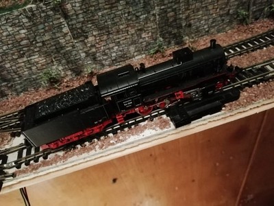 Dampflok  BR 54 ehm. Bay G 3/4 h in Schwarz DB Epoche 3  MiniTrix Spur N 