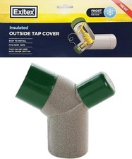 Exitex Insulated Outside Garden Tap Cover Winter Outdoor Frost Protection New