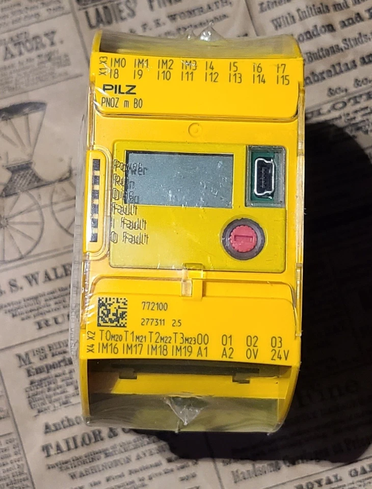 PilZ PNOZ m BO BEKAERT 772910 PILZ module 772910 Brand New By DHL Fast Shipping - Image 2 of 4