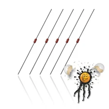 5 x NTC MF58 3950 5% B Thermal Resistor Thermistor 2K 5K 10K 20K 50K 100K ...