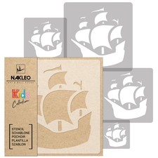 KIDS Reusable Plastic Stencils 5 pcs // SHIP