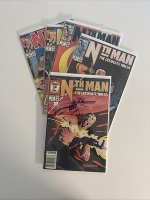 NTH MAN THE ULTIMATE NINJA  #1 - 5 Marvel Comics