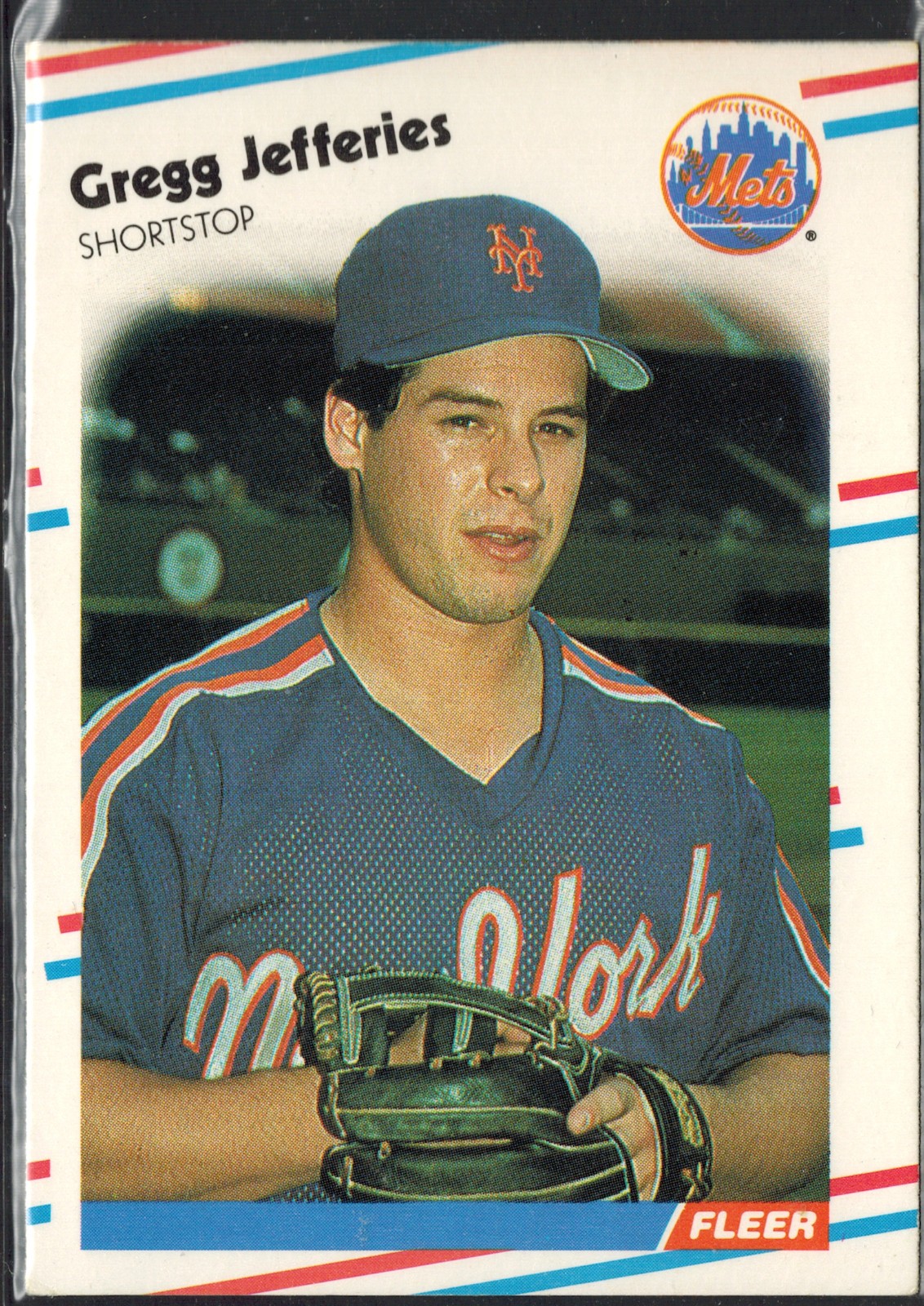 1988 Fleer ~ Gregg Jefferies 137 Rookie *Free Same Day Ship **BOGO