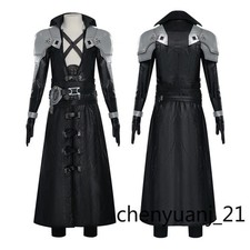 Final Fantasy VII Rebirth Sephiroth Cosplay Costume Men Outfit Perform Halloween