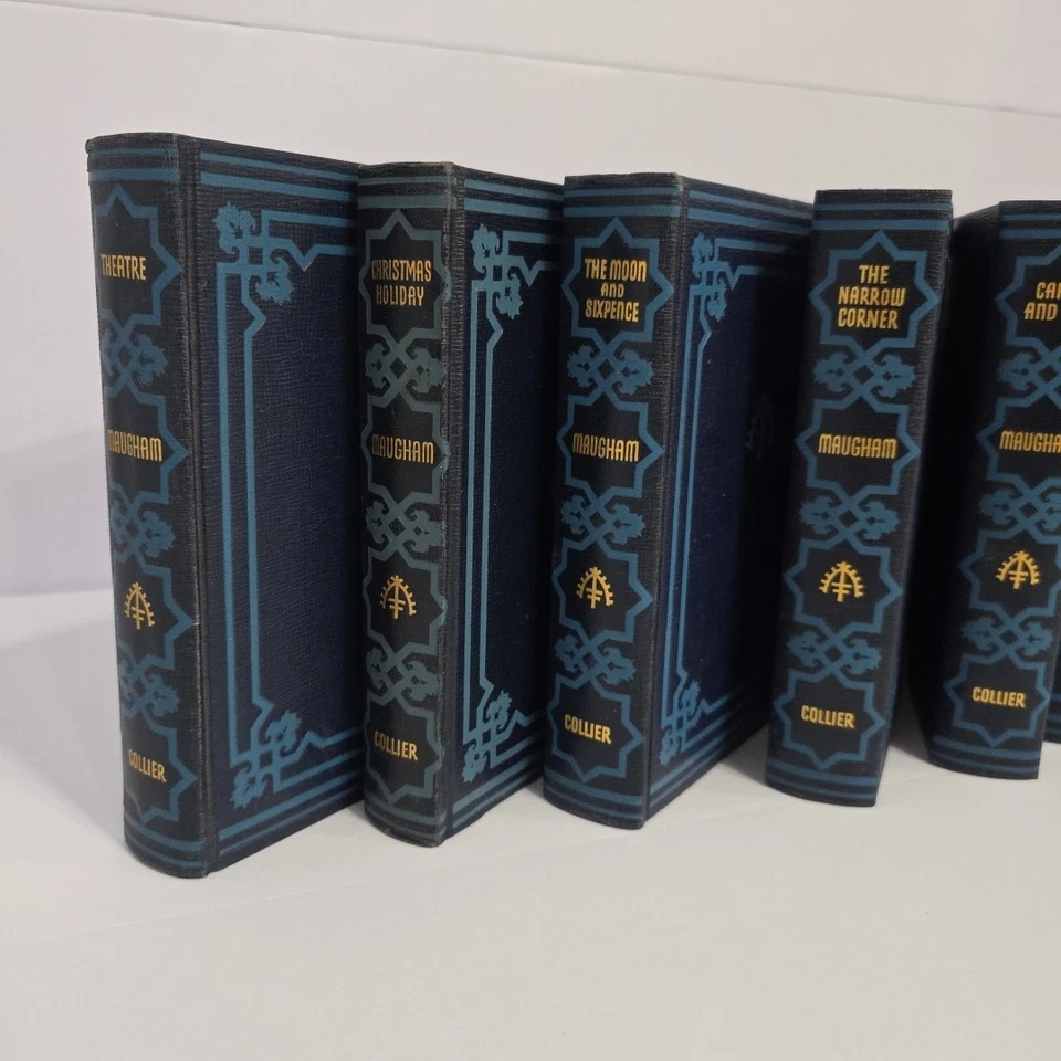 W. SOMERSET MAUGHAM 1932 8 Volume Collectors Decorative Hardcover Set PF Collier - Image 3 of 4